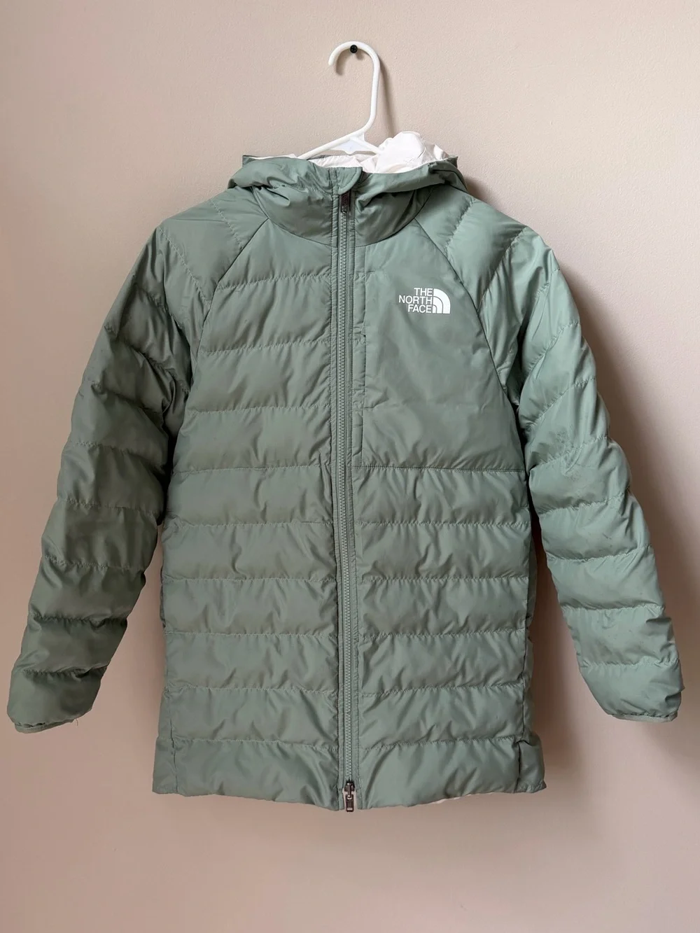 Girls' Reversible Perrito Parka, Color: Slate Moss, Size: L (12)